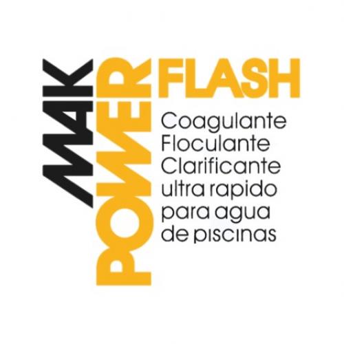 MAK POWER FLASH - Coagulante, floculante, clarificante ultra rápido para agua de piscinas.