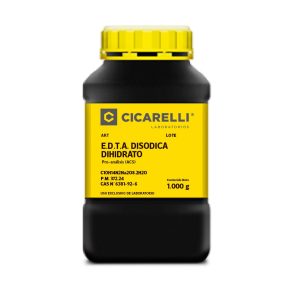 E.D.T.A. DISODICA DIHIDRATO Pro-análisis (ACS)