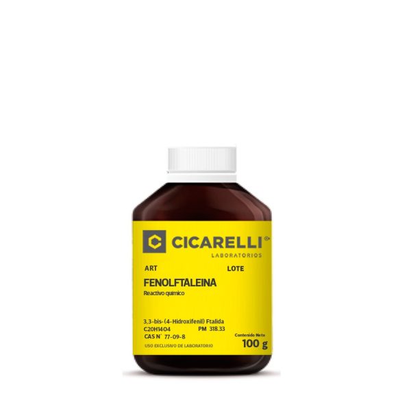 FENOLFTALEINA Indicador para VolumetrÍa