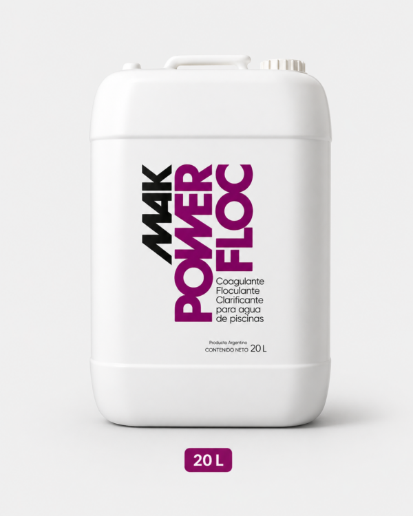 MAK POWER FLOC en bidón de 20 litros